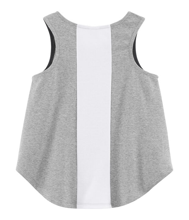 D&eacute;bardeur de sport enfant fille gris