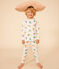Pyjama imprimé motif animaux en coton enfant blanc AVALANCHE/ MULTICO