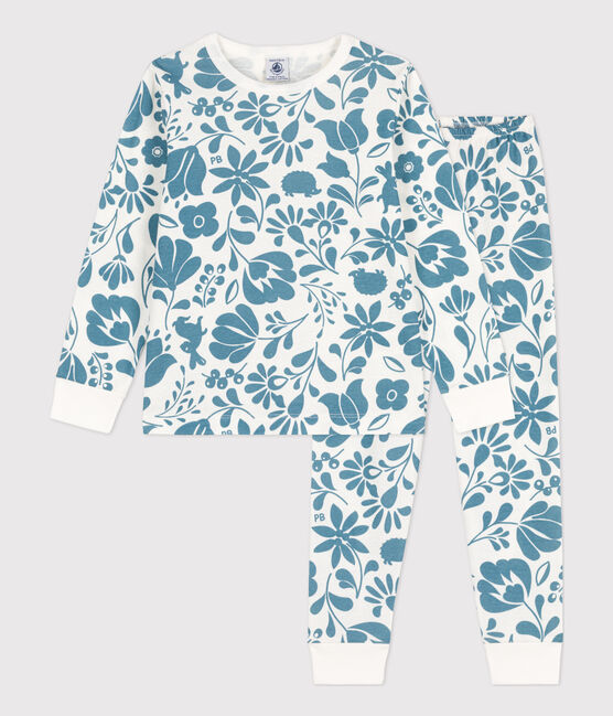 Pyjama en coton enfant blanc MARSHMALLOW/ ROVER