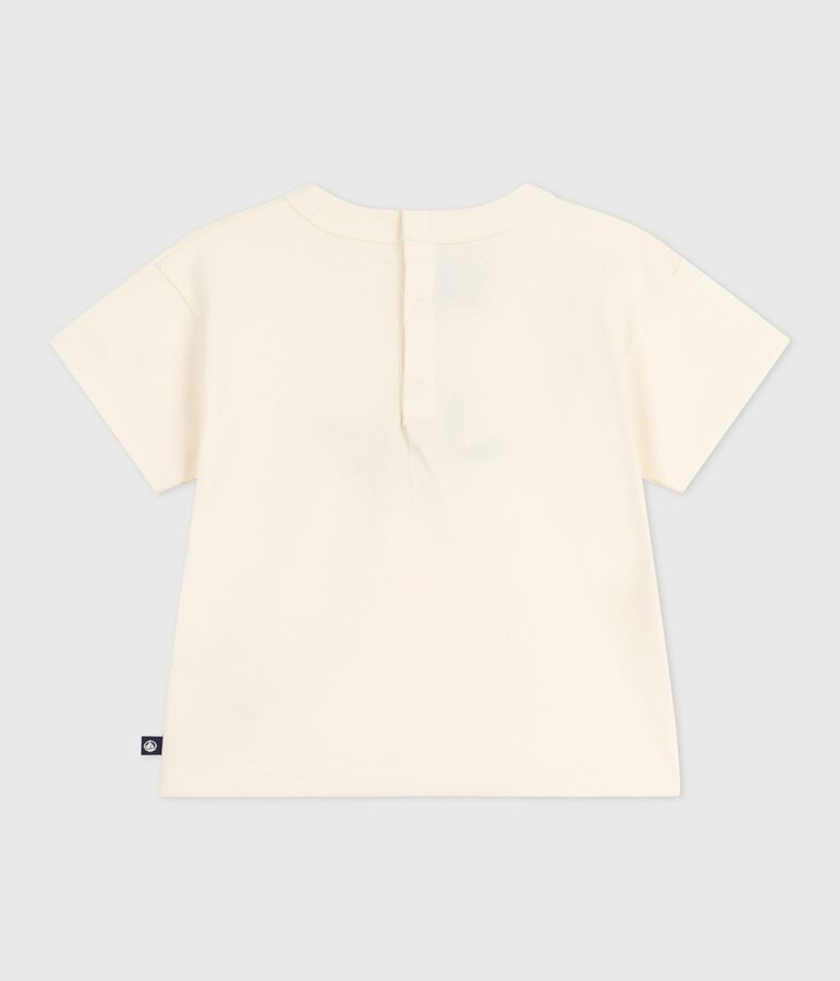 Tee-shirt b&eacute;b&eacute; en coton &agrave; manches longues, motif c&oelig;ur MILK/ MULTICO