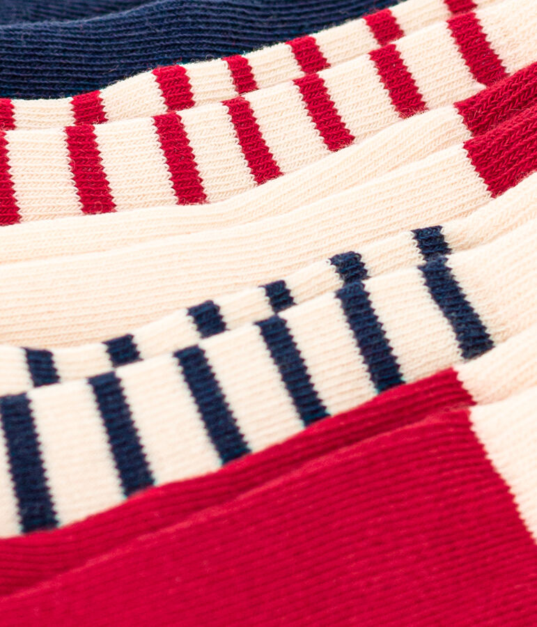 Lot de 5 paires de chaussettes rayures b&eacute;b&eacute; variante 1