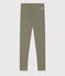 Legging en jersey élasthanne enfant fille vert MARECAGE