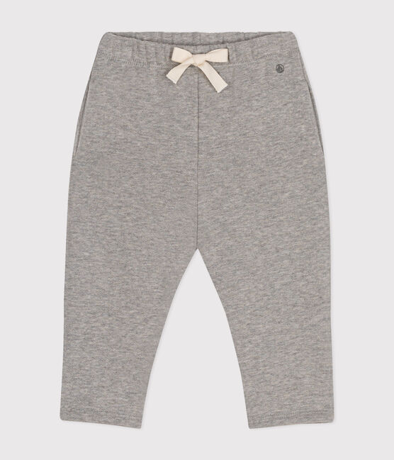 Pantalon en molleton bébé gris CHATON CHINE