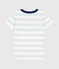 T-shirt manches courtes en coton enfant garçon PLEINAIR/ MARSHMALLOW