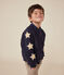 Sweatshirt en molleton chaud enfant garçon bleu SMOKING