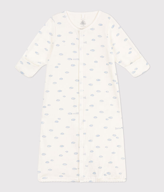 Combisac imprimé en coton blanc MARSHMALLOW/ EDNA