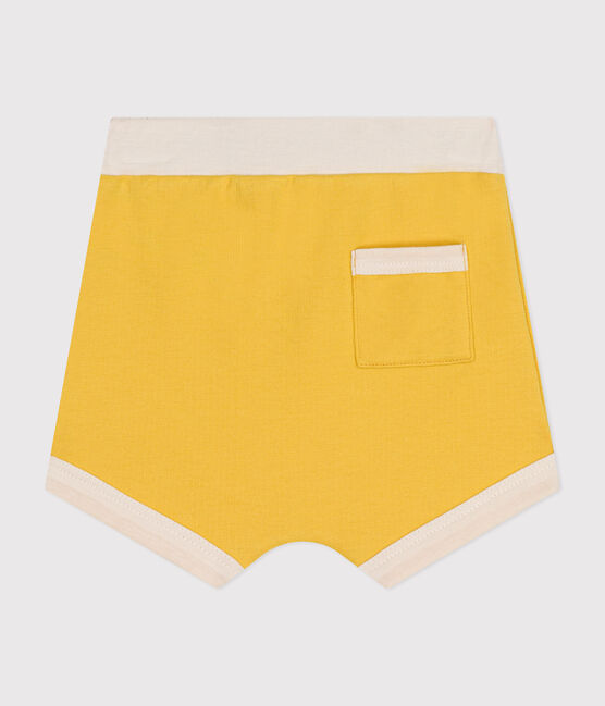 Short en molleton léger bébé jaune NECTAR