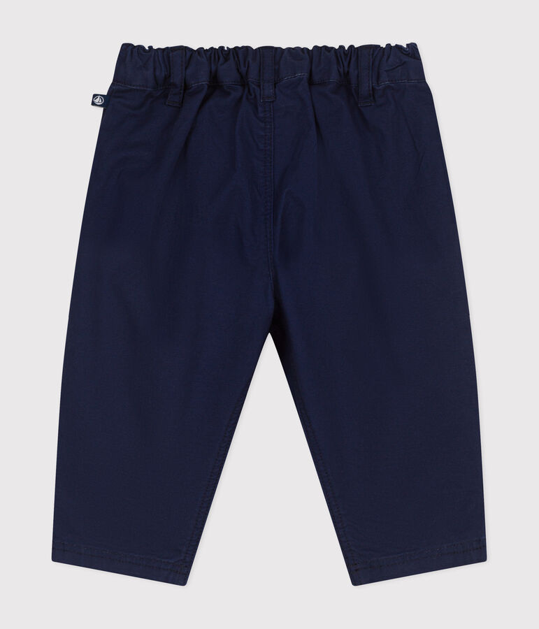 Pantalon en serge b&eacute;b&eacute; bleu MEDIEVAL