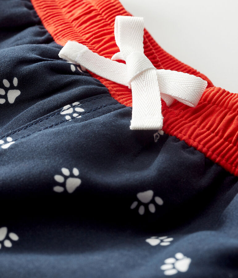 Short de plage b&eacute;b&eacute; gar&ccedil;on imprim&eacute; bleu/multicouleur