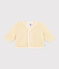 Veste en sherpa bébé écru AVALANCHE