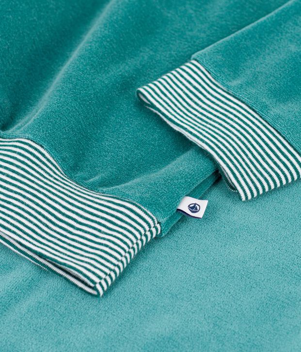 Pyjama enfant en velours uni NEW OLIVIER