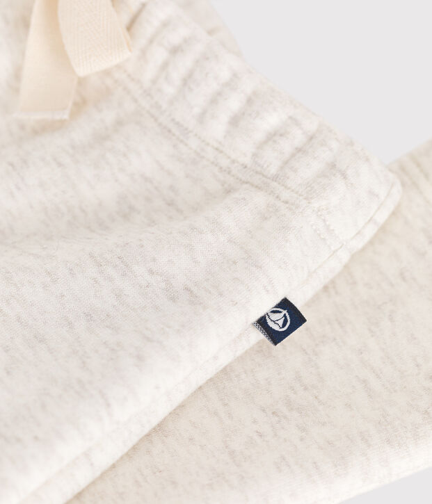 Pantalon en molleton doux et chaud b&eacute;b&eacute; beige