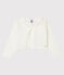 Bolero bébé fille blanc MARSHMALLOW