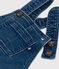 Salopette longue en denim bébé bleu BLEU DELAVE