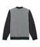 Blouson teddy enfant garçon en tubic pied de poule gris CAPECOD/blanc MARSHMALLOW