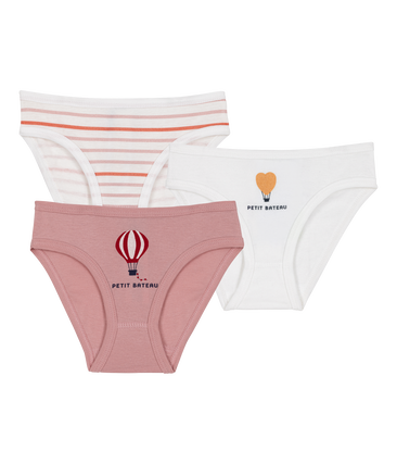 Lot de 3 culottes en coton