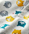Sweatshirt en molleton bébé. gris BELUGA/blanc MULTICO