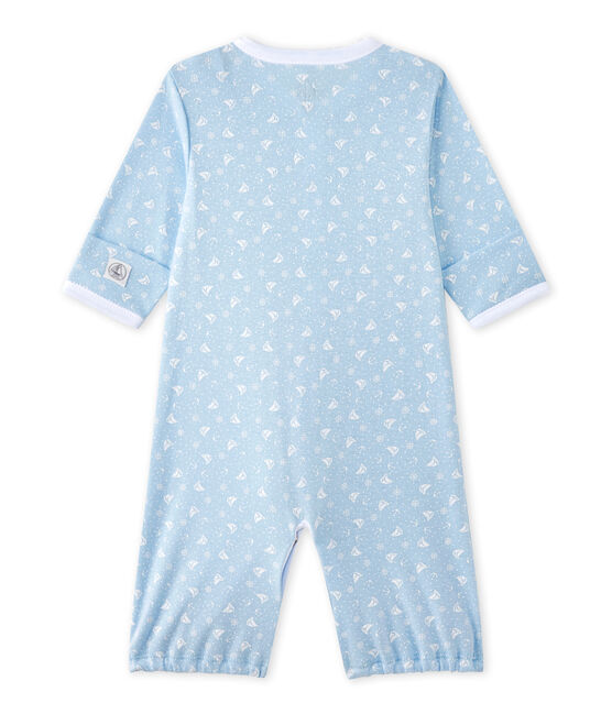 Combisac bébé mixte 2 en 1 bleu TOUDOU/blanc ECUME