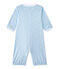 Combisac bébé mixte 2 en 1 bleu TOUDOU/blanc ECUME