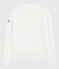 Pull marin en coton Femme  blanc MARSHMALLOW