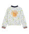 Cardigan enfant fille blanc MARSHMALLOW/blanc MULTICO