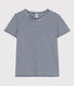 Tee-shirt LE DROIT col rond en coton Femme