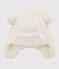 Bonnet enfant fille blanc MARSHMALLOW