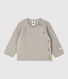 Cardigan bébé en tricot laine et coton