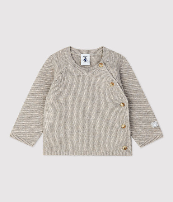Cardigan bébé en tricot laine et coton FALAISE CHINE