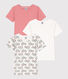 Lot de 3 tee shirts manches courtes tracteur en coton petit garçon
