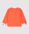 Cardigan réversible  bébé. PEACHY/ CAROTTE