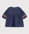 Robe b&eacute;b&eacute; en denim manches longues bleu