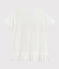 Tee-shirt enfant fille blanc MARSHMALLOW