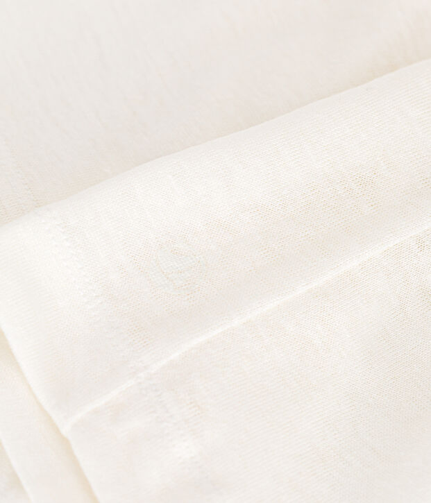 Tee-shirt en lin femme blanc
