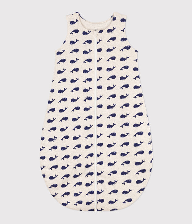 Gigoteuse b&eacute;b&eacute; en coton baleine TOG 2.5 beige/bleu