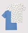 Lot de 2 tee shirts manches courtes imprimé panthères petit garçon en coton biologique variante 1