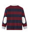 Polo rugby rayé enfant garçon bleu SMOKING/rouge OGRE