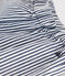 Pantalon bébé en toile rayée bleu MEDIEVAL/blanc MARSHMALLOW
