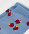2 paires de chaussettes enfant en coton imprimé pommes variante 1