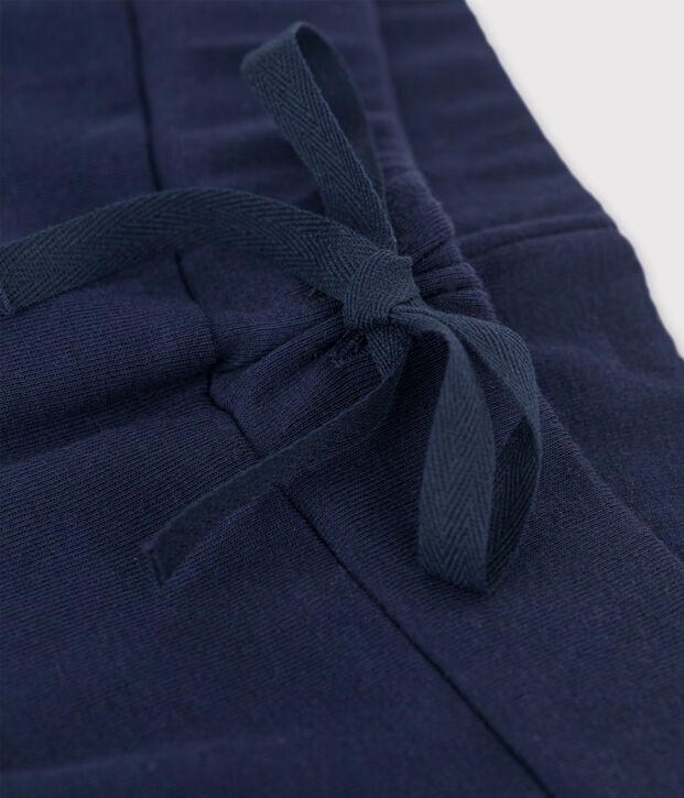 Cale&ccedil;on homewear en coton Femme bleu marine