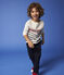 Tee-shirt en jersey enfant fille - garçon blanc MARSHMALLOW