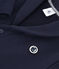 Cardigan enfant en coton uni bleu SMOKING
