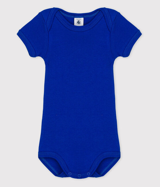 Body manches courtes bébé fille bleu SURF