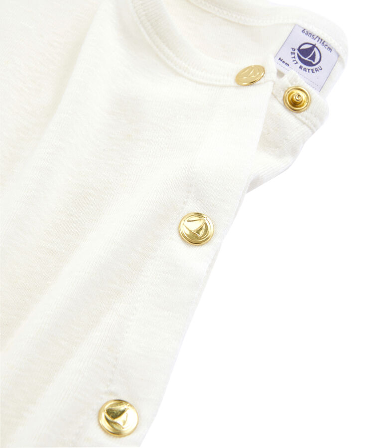 Cardigan enfant fille blanc MARSHMALLOW