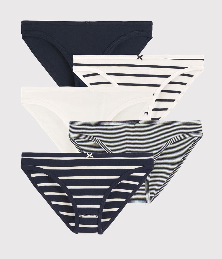 Lot 5 culottes Femme multicouleur