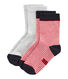 Lot de 2 paires de chaussettes enfant mixte