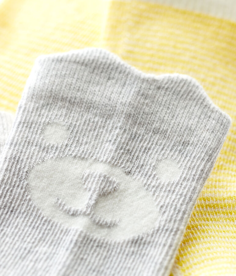 Lot de 2 chaussettes &agrave; motif b&eacute;b&eacute; gar&ccedil;on variante 2