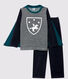 Pyjama de chevalier petit garçon en velours