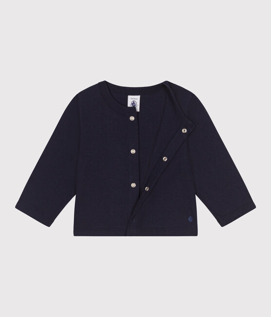 Cardigan en coton bébé bleu SMOKING