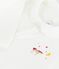 Pyjama bébé sans pieds en coton uni blanc MARSHMALLOW